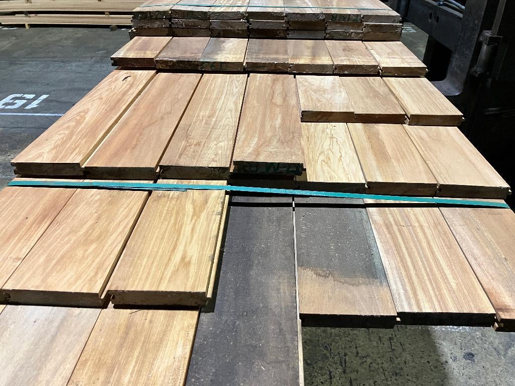 Hardhout–Timborana–planken–terrasdelen-schutting-dekdelen, Ophalen, Planken, Nieuw, Hardhout