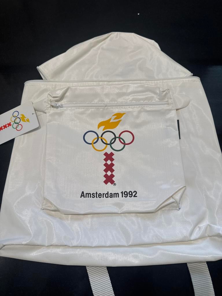 Olympische Rugtas Amsterdam 1992, Overige merken, 25 tot 40 cm, Ophalen of Verzenden, Zo goed als nieuw
