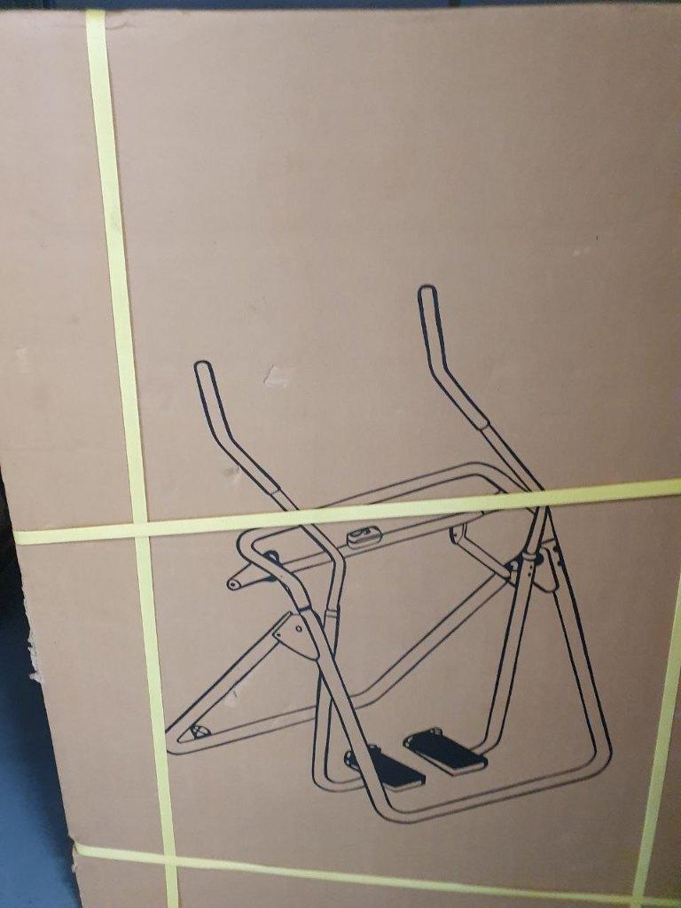 crosstrainer nieuw in doos, Sport en Fitness, Buik, Nieuw, Ophalen of Verzenden, Crosstrainer
