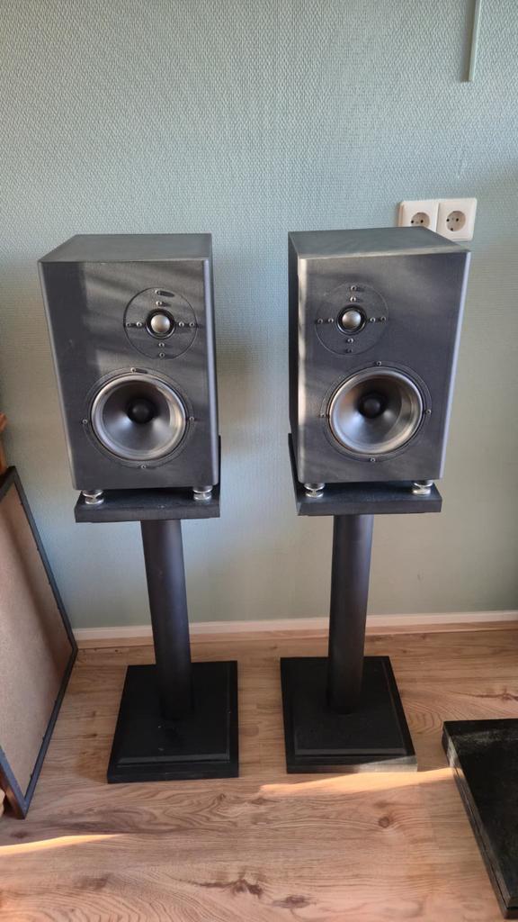 Muziekboxen/ luidsprekers, Ophalen, Zo goed als nieuw, Front, Rear of Stereo speakers, Overige merken