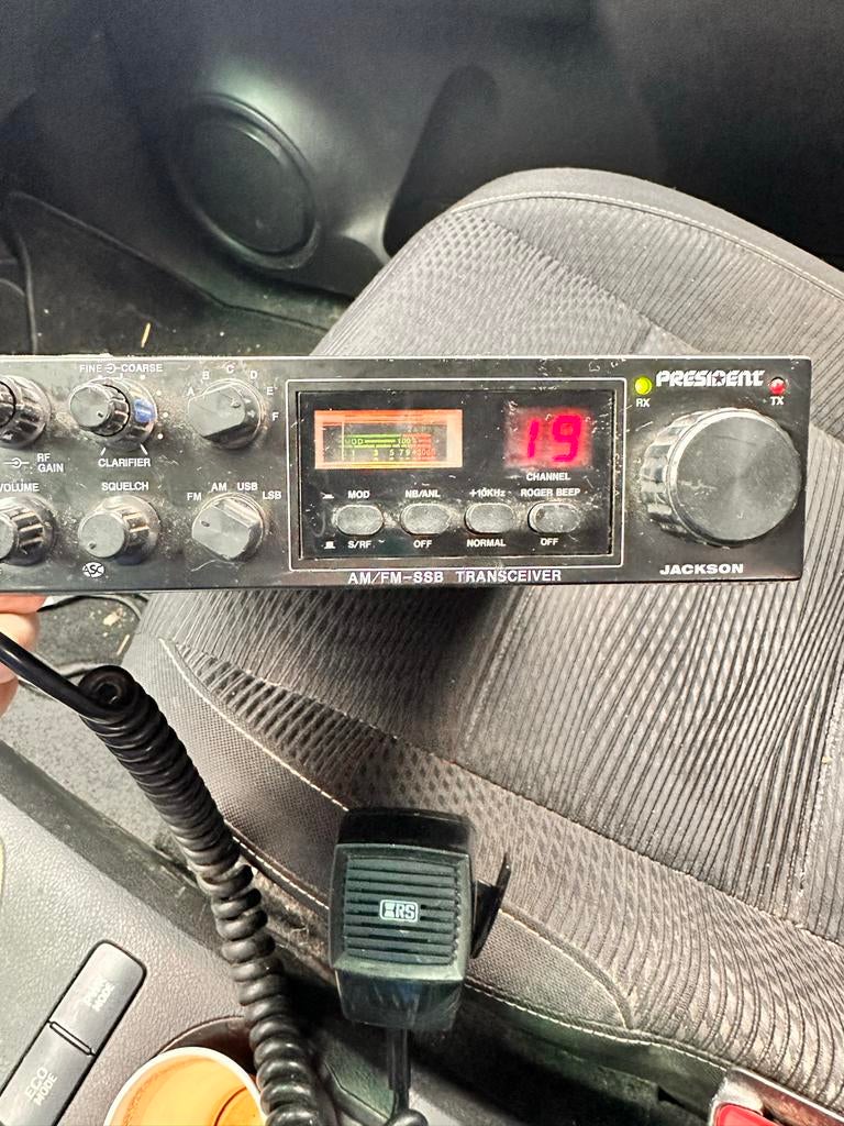 President Jackson AM/FM/SSB/LSB 27MC bakkie, Ophalen of Verzenden, Gebruikt, Radio