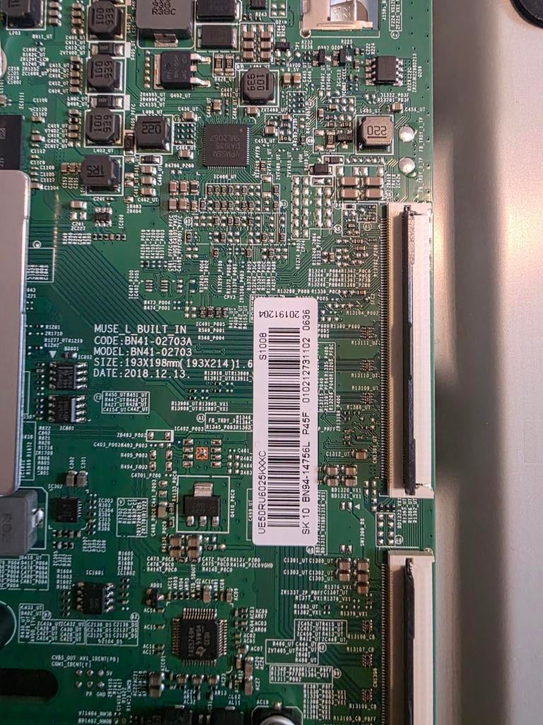Samsung Mainboard BN94-14756L (UE50RU7020) 100% Getest&werke, Audio, Tv en Foto, Televisie-accessoires, Ophalen of Verzenden, Gebruikt