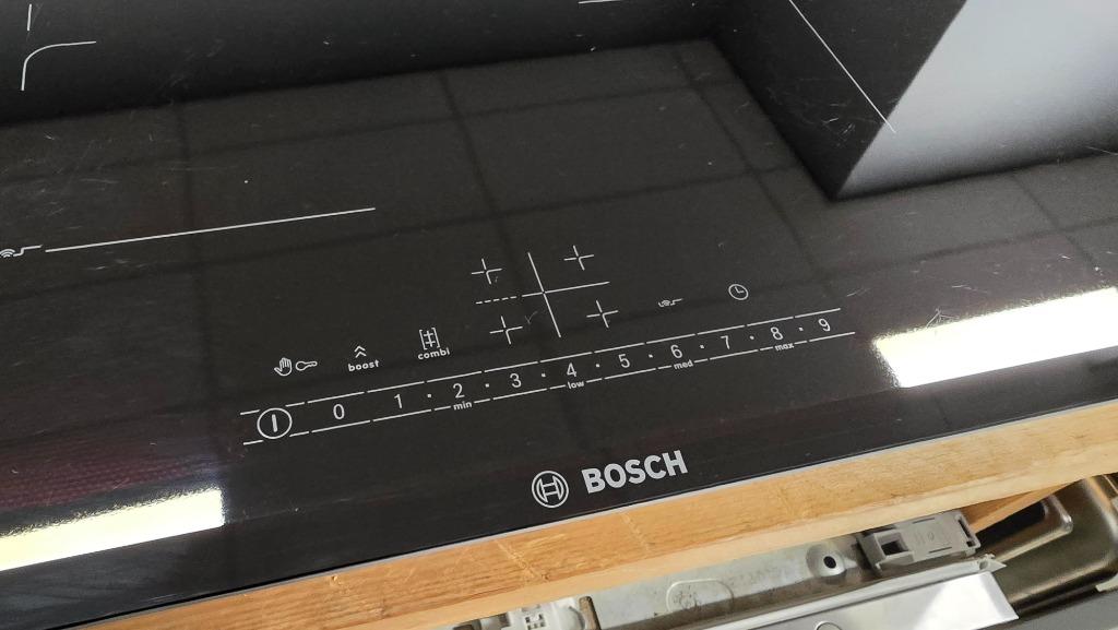 Bosch inbouw inductie kookplaat PVS775FC5E //2 FASE//, Witgoed en Apparatuur, Kookplaten, Ophalen, Refurbished, 4 kookzones, Inbouw