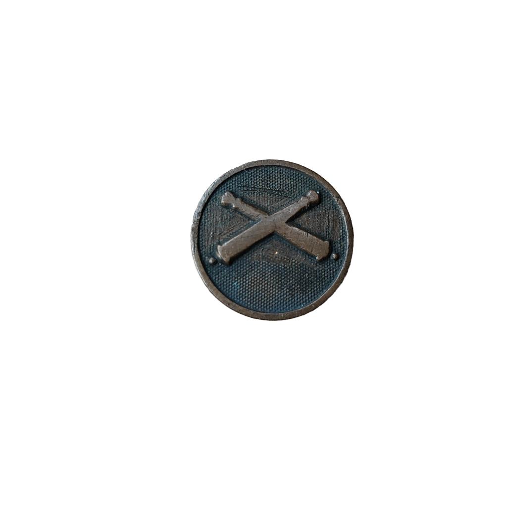 WWI US Collar Disc Artillery, Ophalen of Verzenden, Amerika, Embleem of Badge