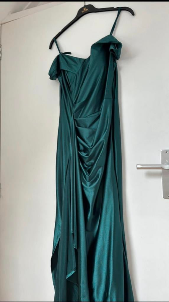 Abiye / Galajurk, Kleding | Dames, Ophalen of Verzenden, Zo goed als nieuw, Groen, Galajurk