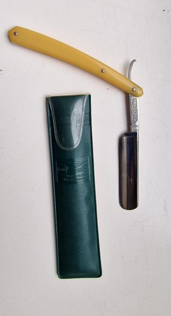 Antiek Scheermes Otto Bush Solingen, Antiek en Kunst, Antiek | Gereedschap en Instrumenten, Verzenden
