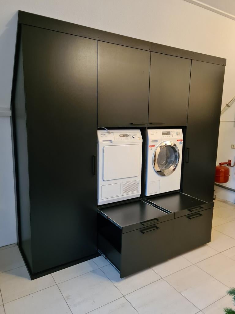 Foto 23 van Inbouw kast op maat Wasmachinekast ombouw