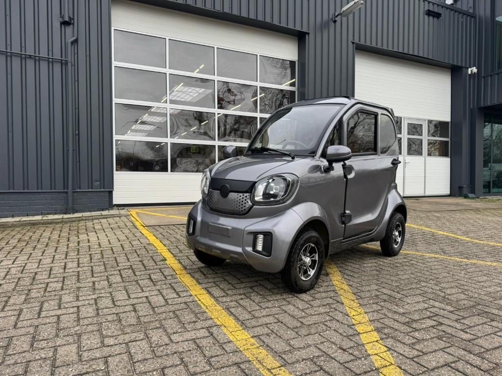 Voltino Steel, overdekte scootmobiel, rijbewijsvrij WMO/PGB, Diversen, Voltino, Nieuw, 16 km/u of meer, 46 km of meer