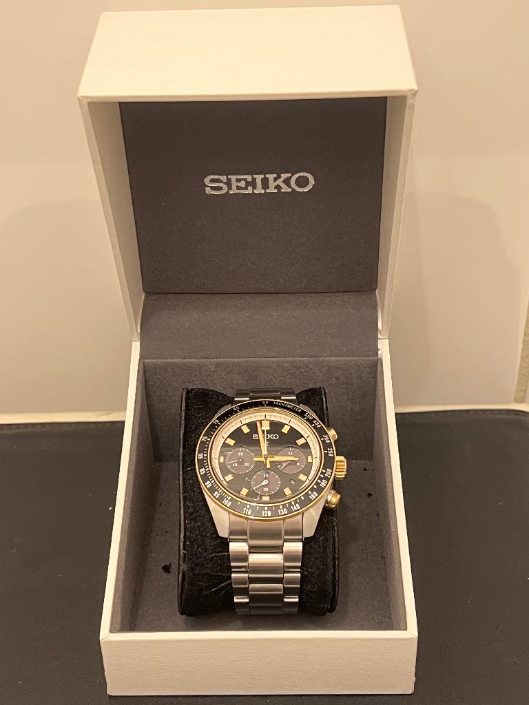 Seiko SSC941P1 Prospex Speedtimer V192-0AH0 Solar, Sieraden, Tassen en Uiterlijk, Horloges | Heren, Staal, Polshorloge, Ophalen of Verzenden
