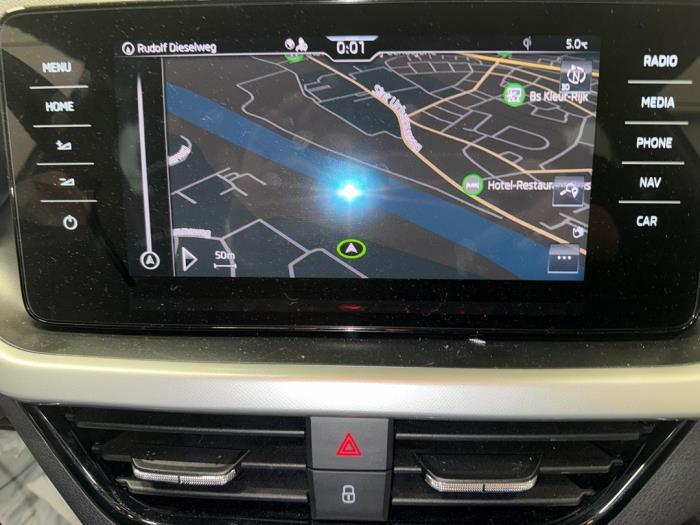 Navigatie Display van een Skoda Kamiq, Gebruikt, -, -, Ophalen of Verzenden