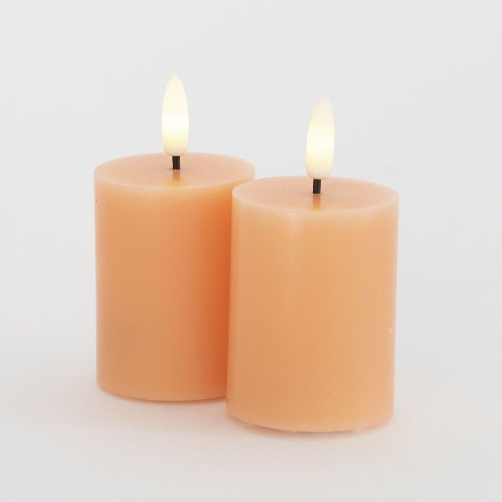 Sirius Sille mini LED-kaars VEEL kleuren NIEUW peach roze, Overige materialen, Nieuw, Ophalen of Verzenden, Minder dan 25 cm