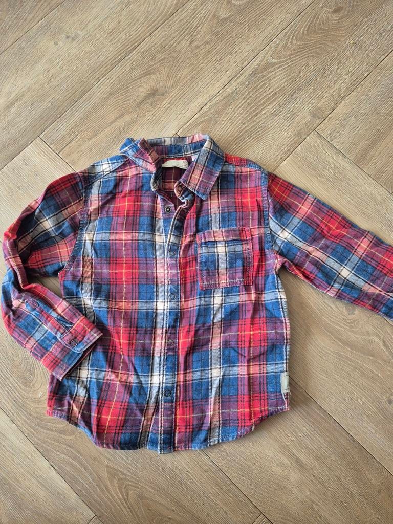 Zara Overhemd Maat 104, Jongen of Meisje, Overhemd of Blouse, Ophalen of Verzenden, Zo goed als nieuw