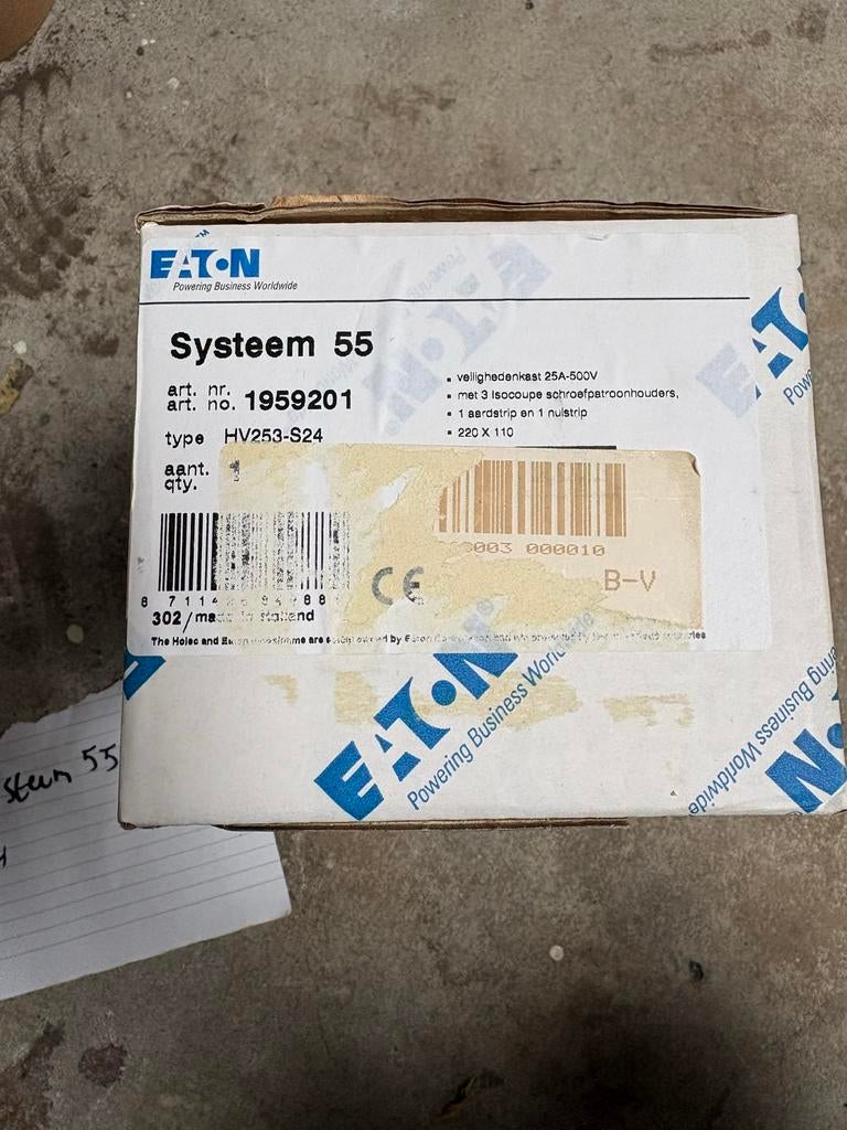 Eaton Systeem 55 HV253-S24, Ophalen of Verzenden, Nieuw