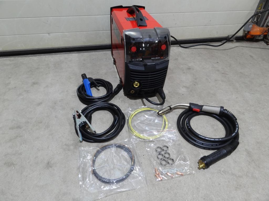 NIEUW Mig/Mag lasapparaat Rowac Mig 300-SP Puls/Dubbelpuls, Ophalen of Verzenden, Nieuw, 250 ampère of meer, Co2