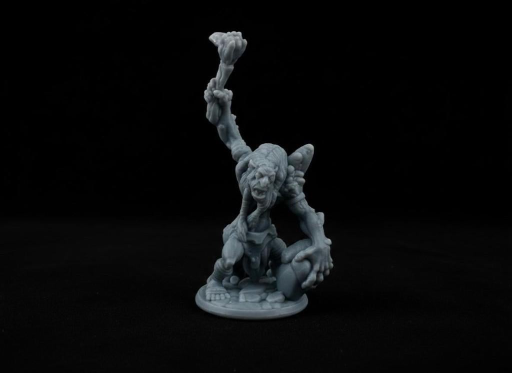 DnD troll minifigure (per stuk), Maiforge, Ophalen of Verzenden, Info@maiforge.com, Figuurtje(s)