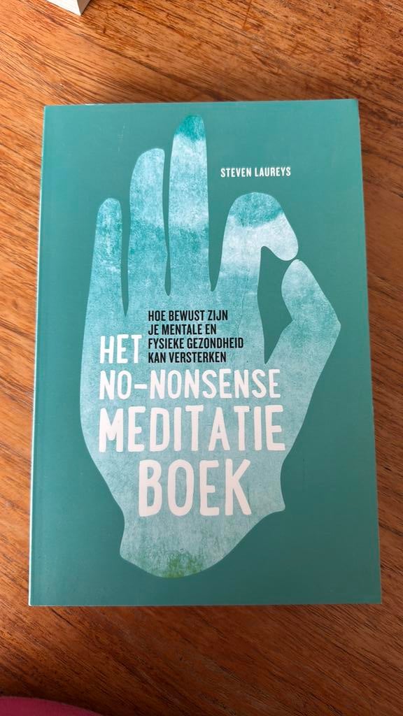 Steven Laureys - Het no-nonsense meditatieboek, Ophalen of Verzenden, Gelezen, Steven Laureys