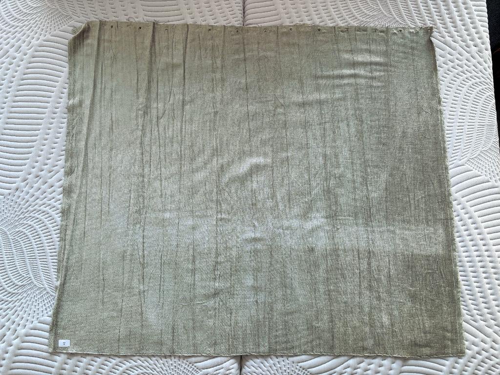 Lap stof Artelux Getij 125 x 110 cm gordijnstof uni glans, Nieuw, Ophalen of Verzenden, 30 tot 120 cm, Katoen