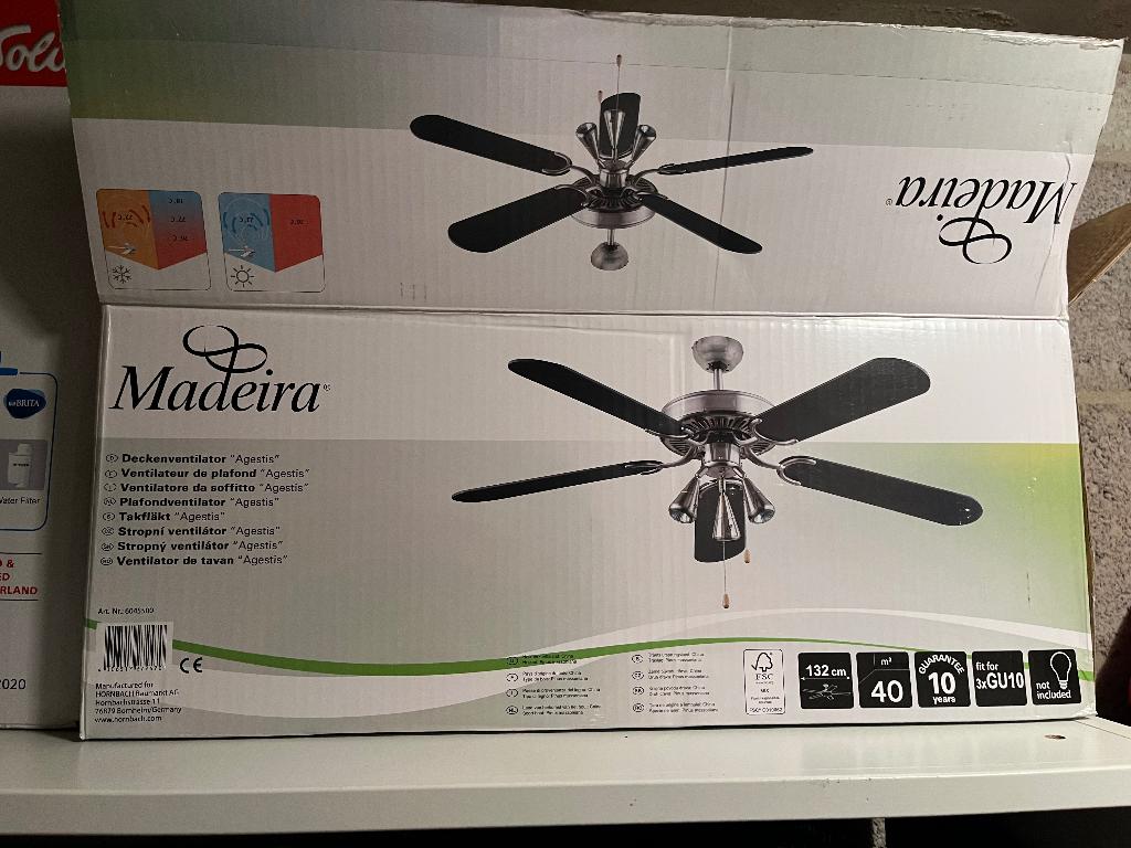 Madeira Ceiling Fan, Ophalen, Zo goed als nieuw, Plafondventilator