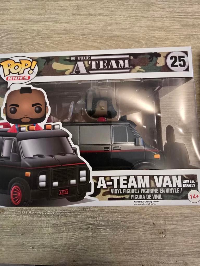 Funko the a team  van  ba met bus komt niet vaak te koop, Ophalen of Verzenden, Zo goed als nieuw