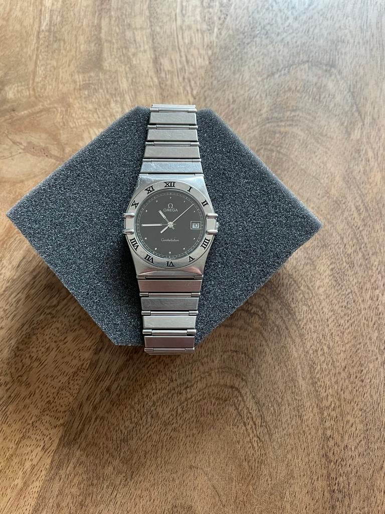 Vintage Omega Constellation zeer goede staat, Staal, Gebruikt, Staal, Polshorloge