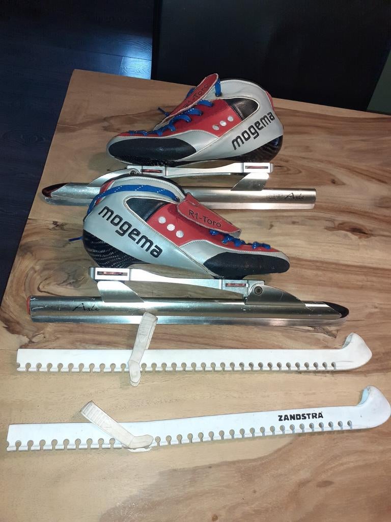 Klapschaatsen mogema maat 44 in goede staat, Sport en Fitness, Schaatsen, Ophalen, Noren, Viking