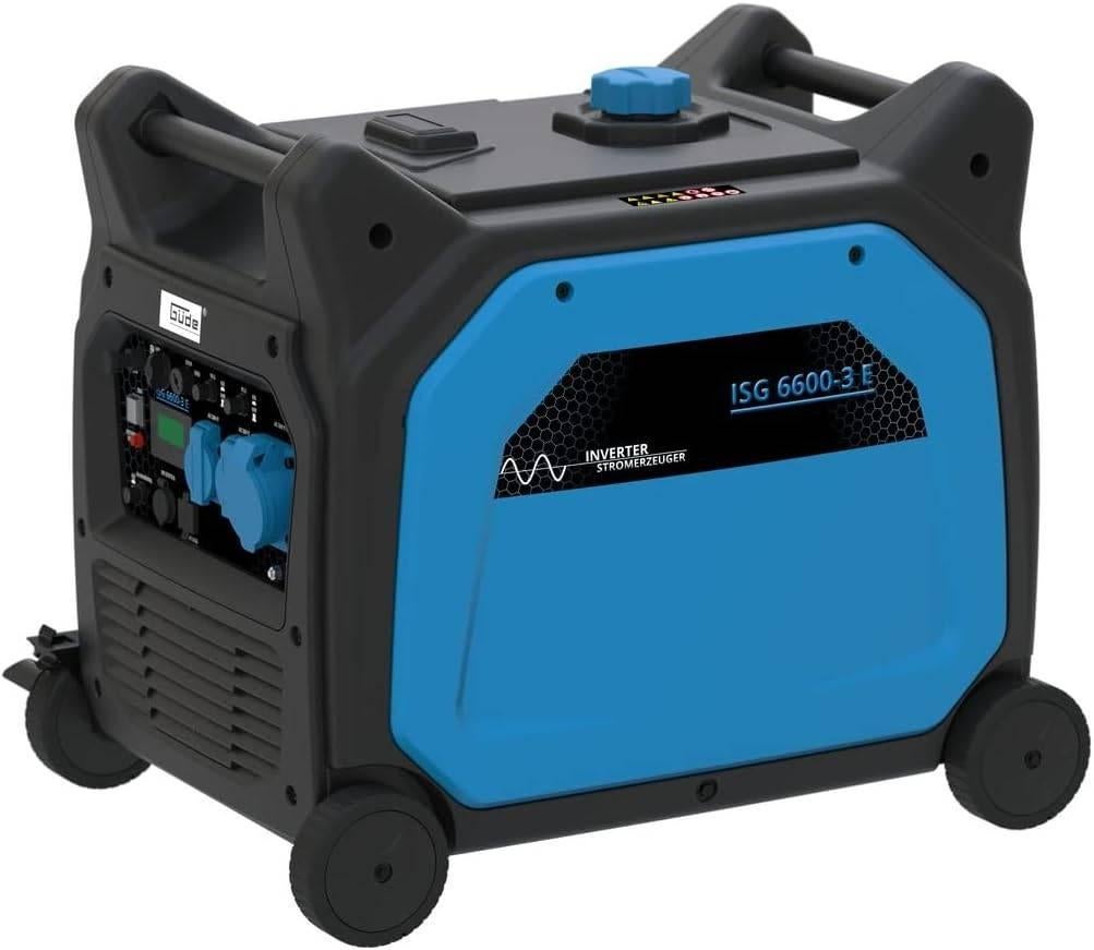 Gude ISG 6600-3E Stille inverter aggregaat 6000 Watt!!, Ophalen, Elektrisch startend, Benzine, Nieuw