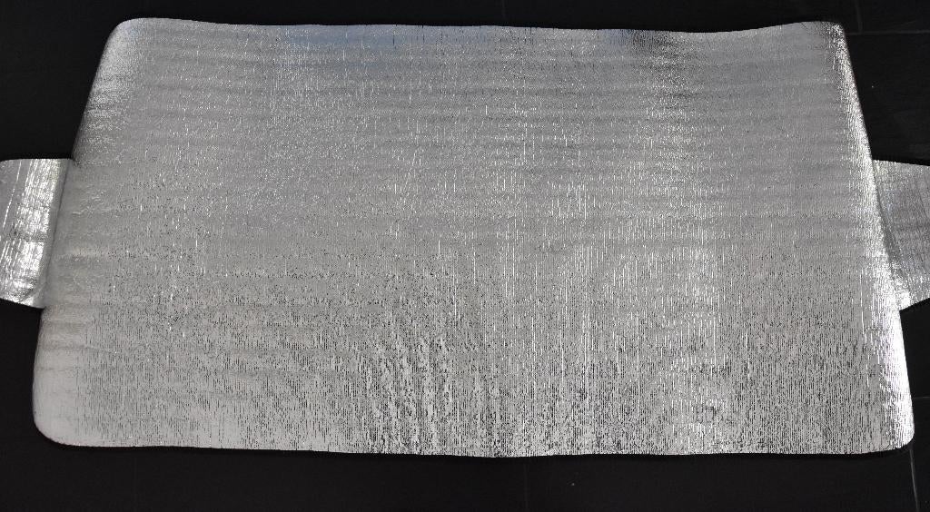 Auto voorruit zonnescherm met elastiek anti-vorst aluminium, Ophalen of Verzenden, Zo goed als nieuw