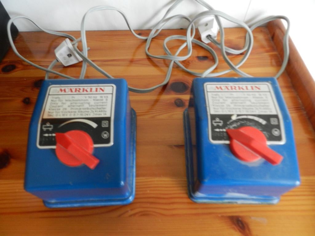 Marklin 6651 Transformator 16 VA 220 V (8) 2 stuks €, Gebruikt, Verzenden, Analoog, Märklin