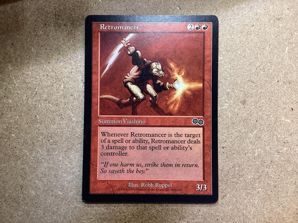 1x Retromancer [209/350] (Excellent), Ophalen of Verzenden, Zo goed als nieuw, Losse kaart