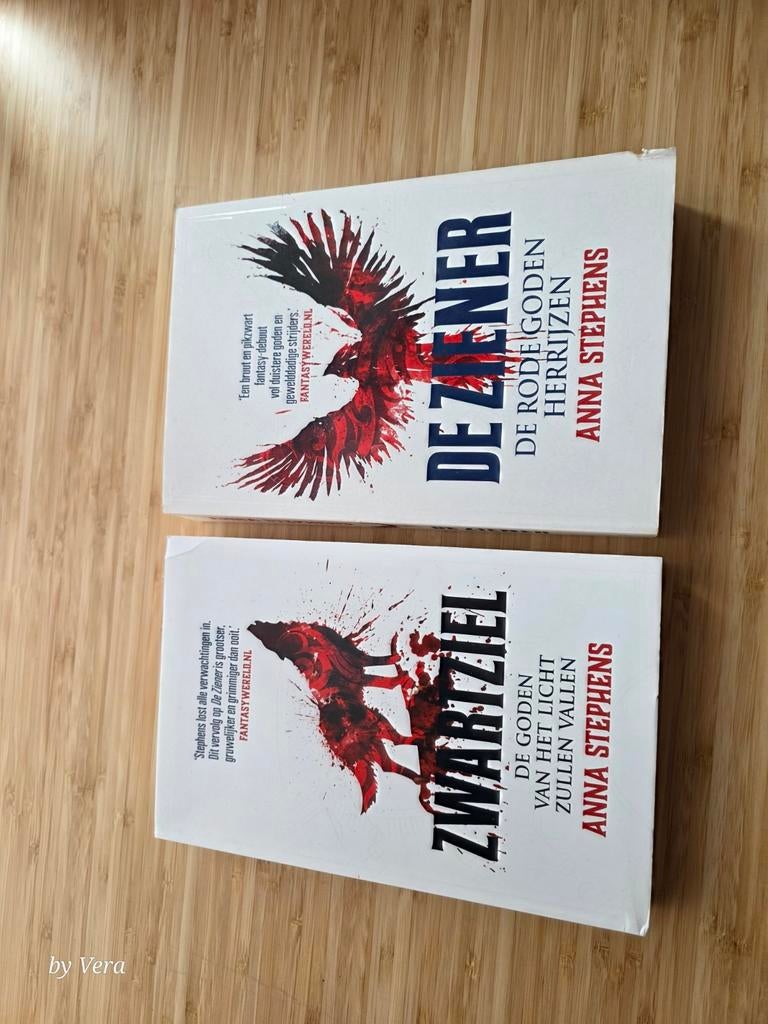 Anna Stephens - De Ziener en zwartziel duologie, Boeken, Ophalen of Verzenden, Zo goed als nieuw, Anna Stephens