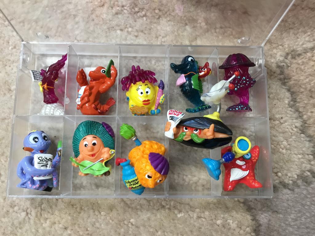 Kinder Surprise Ferrero Verrassingsei figuren 1995 - 1997, Verzamelen, Verrassingseieren, Ophalen of Verzenden, Zo goed als nieuw