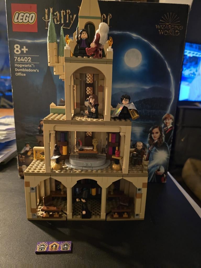 Lego Harry Potter Dumbledores kantoor 76402, Ophalen of Verzenden, Zo goed als nieuw, Complete set, Lego