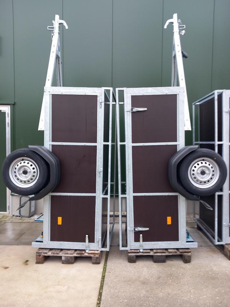 ongeremde 750 kg Bagage aanhanger met klep en deur0626604113, Ophalen, Nieuw