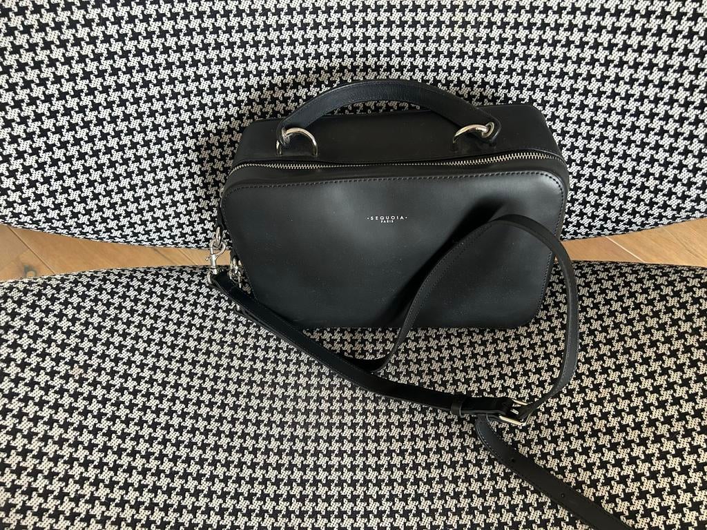 Sequoia Paris handtas - Nieuwstaat!, Ophalen of Verzenden, Nieuw, Zwart, Handtas