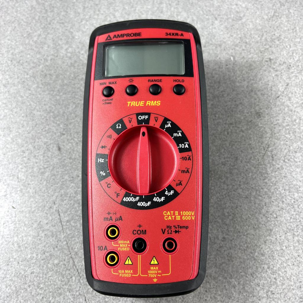 Amprobe 34XR-A | multimeter | hoes en kabels | SALE | 392146, Ophalen of Verzenden, Gebruikt, Multimeter