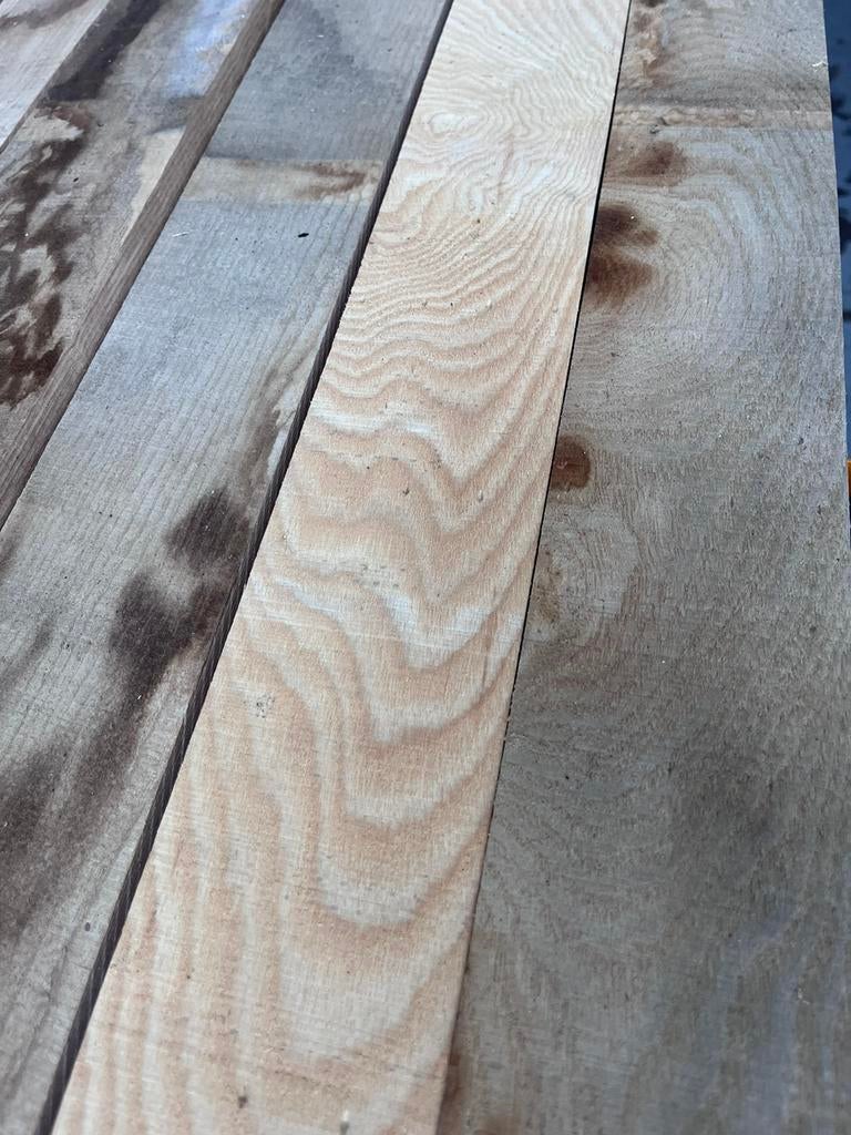 Frans Essen planken 220 lang, Doe-het-zelf en Verbouw, Hout en Planken, Ophalen, Zo goed als nieuw, Plank