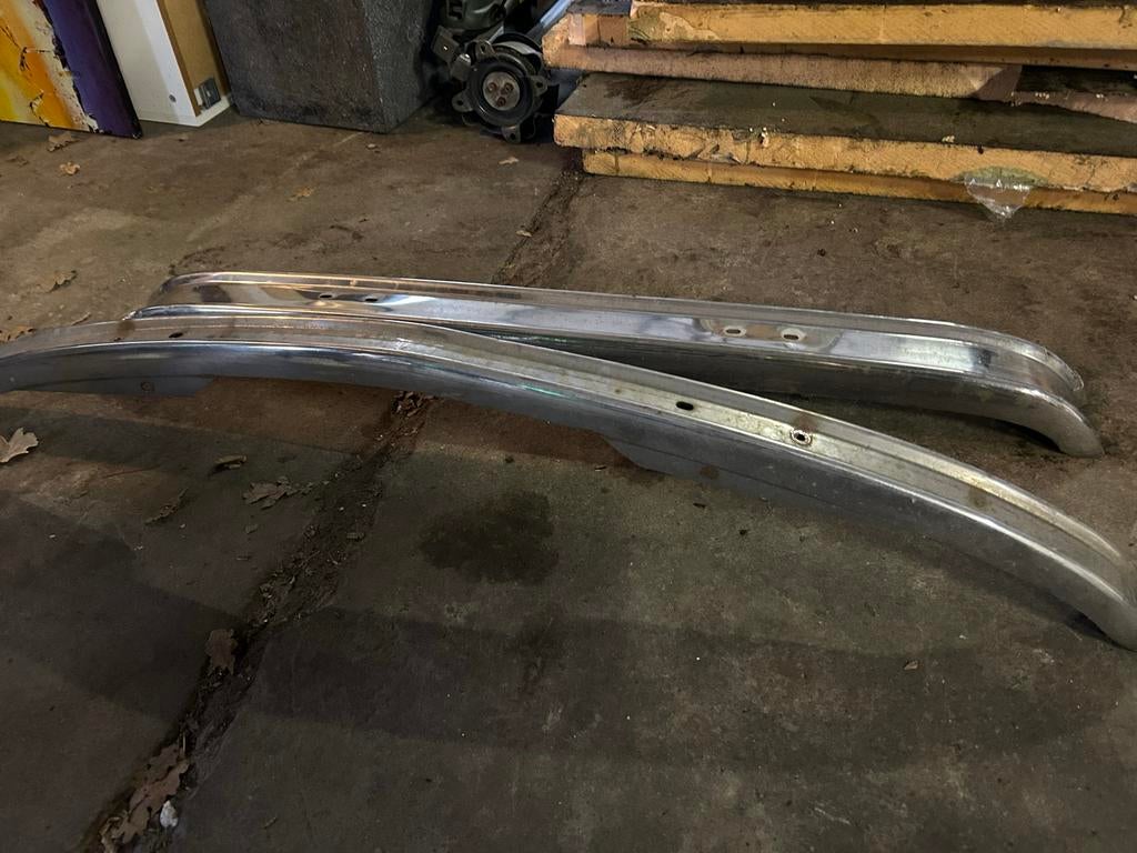 Bumper 2CV / Diane Citroen RVS, Ophalen, Voor, Citroën, Bumper