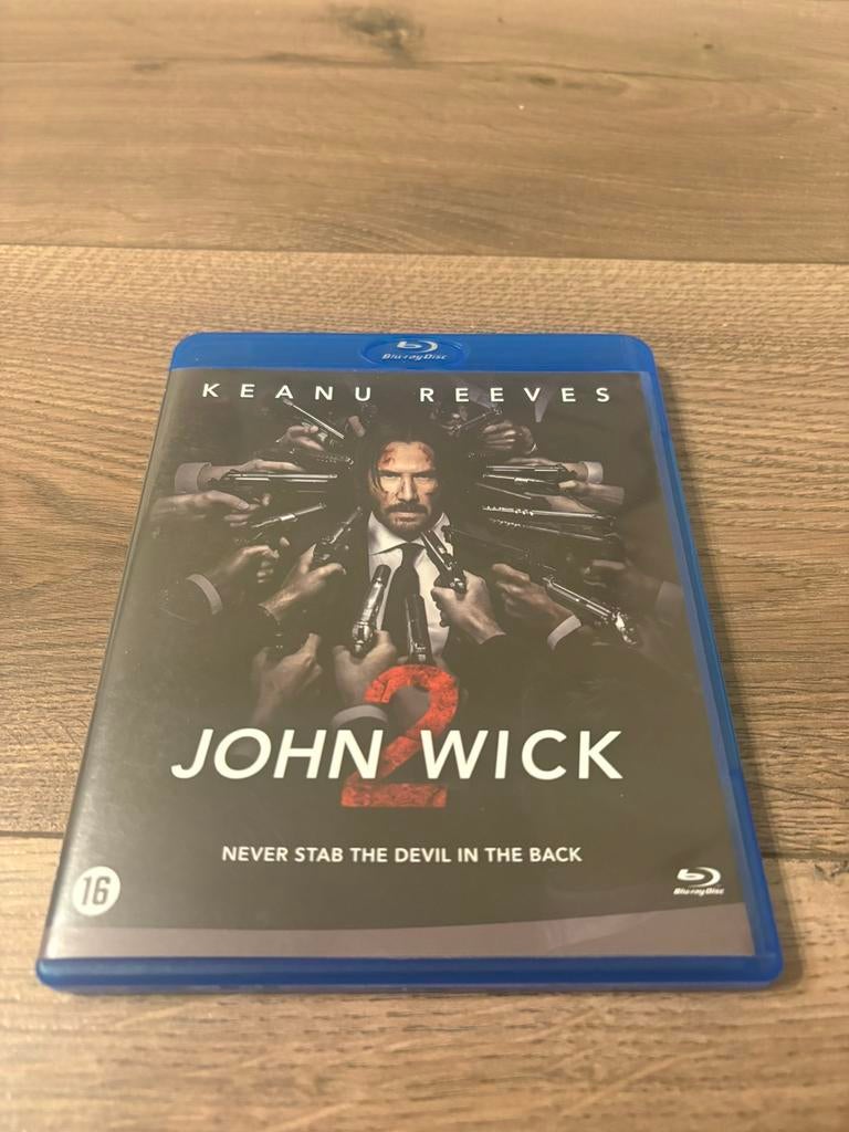 John Wick 2 blu ray nederlandse uitgave, Cd's en Dvd's, Ophalen of Verzenden, Zo goed als nieuw, Actie