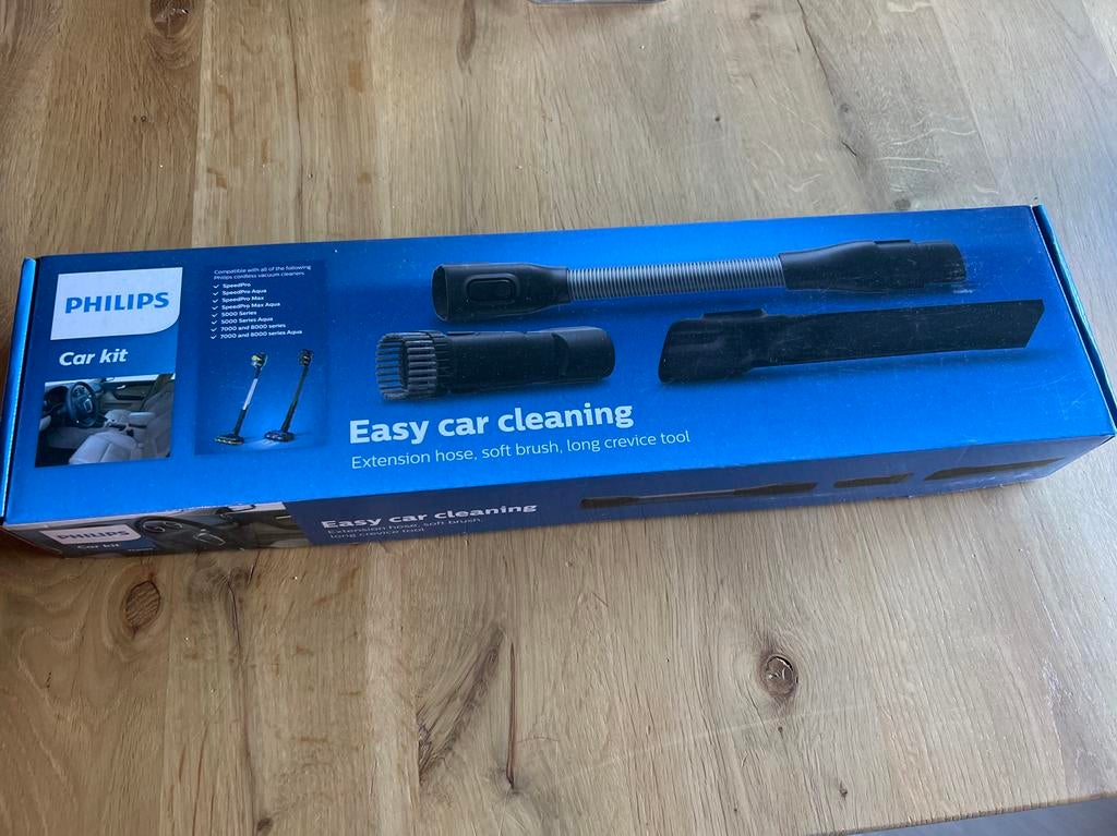 Philips Auto Stofzuiger Accessoire Kit - Nieuw in Doos, Auto diversen, Auto-accessoires, Nieuw, Ophalen of Verzenden