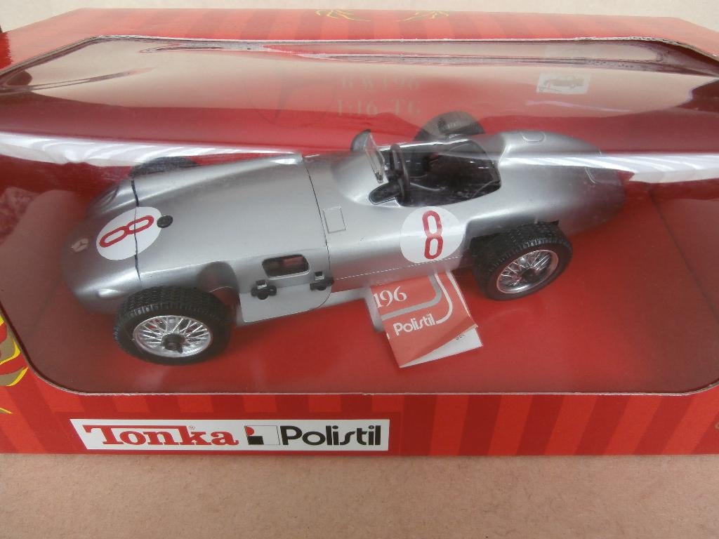Blikken Mercedes RW196 racewagen 1:16 in ovp mintstaat, Ophalen of Verzenden