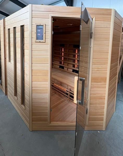 Infraroodcabine Medicab 9 (demomodel), Ophalen of Verzenden, Zo goed als nieuw, Infrarood, Complete sauna