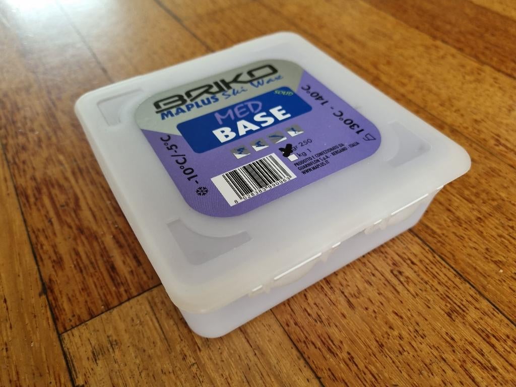 Briko Maplus Ski Wax, Med Base, paars, NIEUW, Overige typen, Nieuw, Carve, Skiën