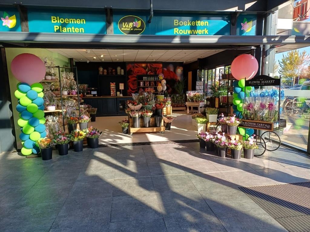 Bloemenwinkel, Ophalen