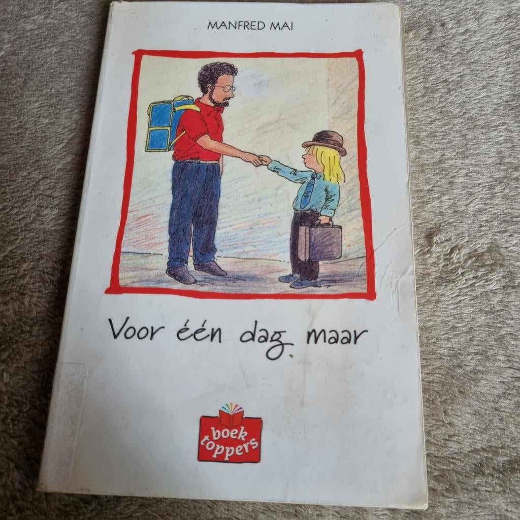 Voor één dag maar - Manfred Mai - leesboek AVI 5, Ophalen of Verzenden, Gelezen, Manfred Mai, Fictie algemeen