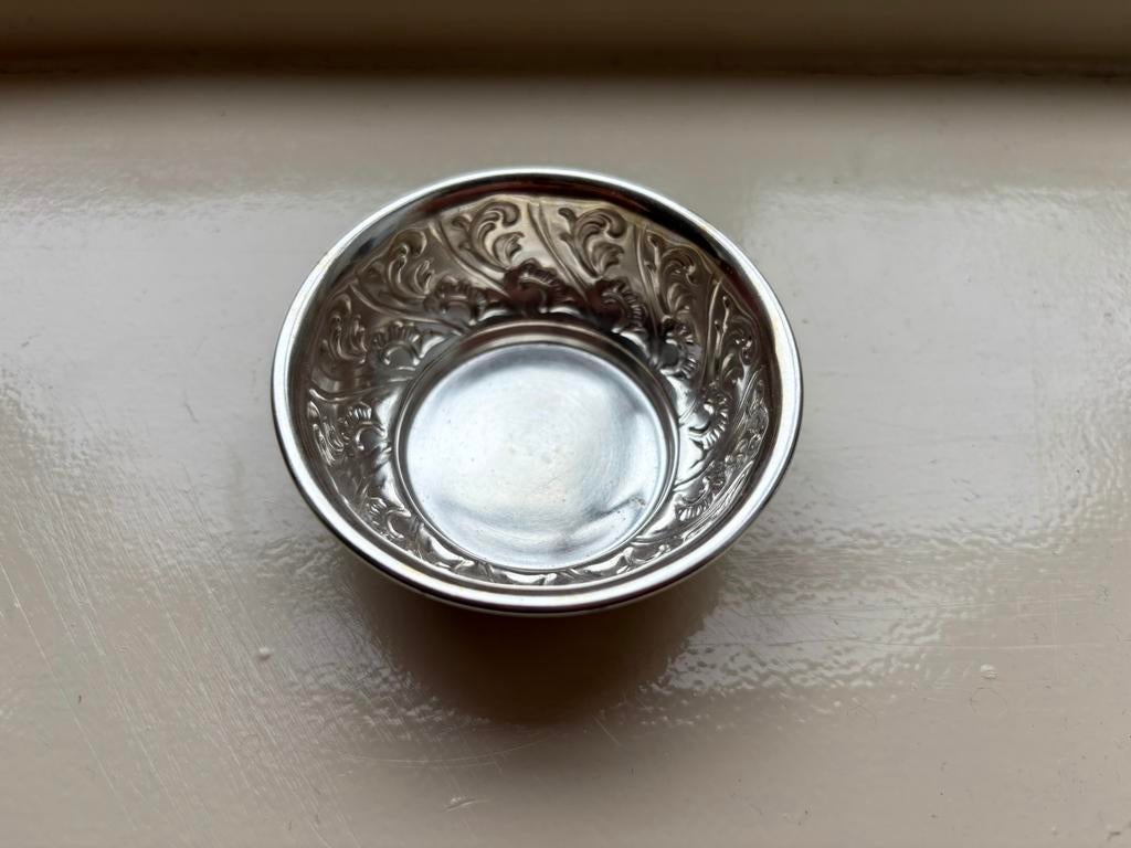 Vintage suikerpot verzilverd Georg Nilsson Gero Zeist zilver, Ophalen of Verzenden, Zilver