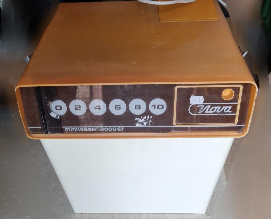 Miniwash 2000GT Camping Wasmachine - Compact en Handig, Witgoed en Apparatuur, Wasmachines, Gebruikt, Bovenlader, Minder dan 4 kg