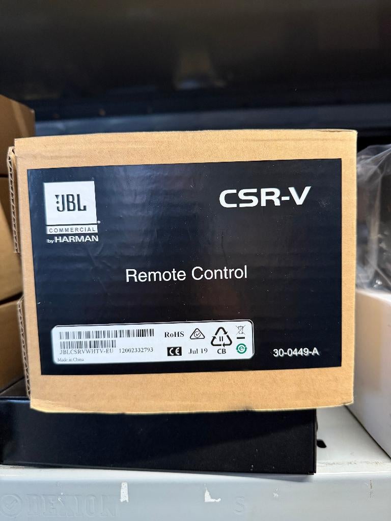 JBL CSR-V Remote control White (nieuw), Ophalen, JBL, Overige typen, Nieuw