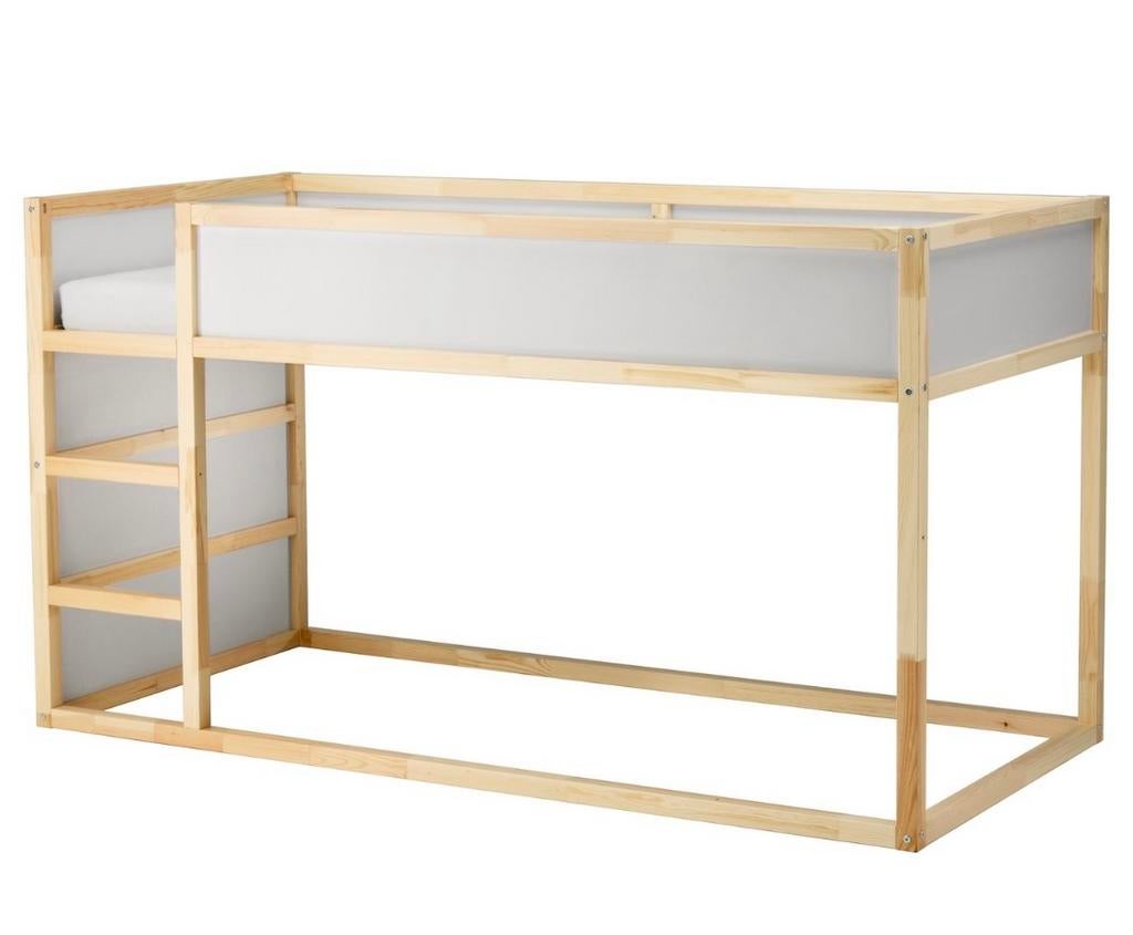 IKEA KURA bed + extra dakframe (huisbed) – zo goed als nieuw, Kinderen en Baby's, Kinderkamer | Bedden, Zo goed als nieuw, 180 cm of meer
