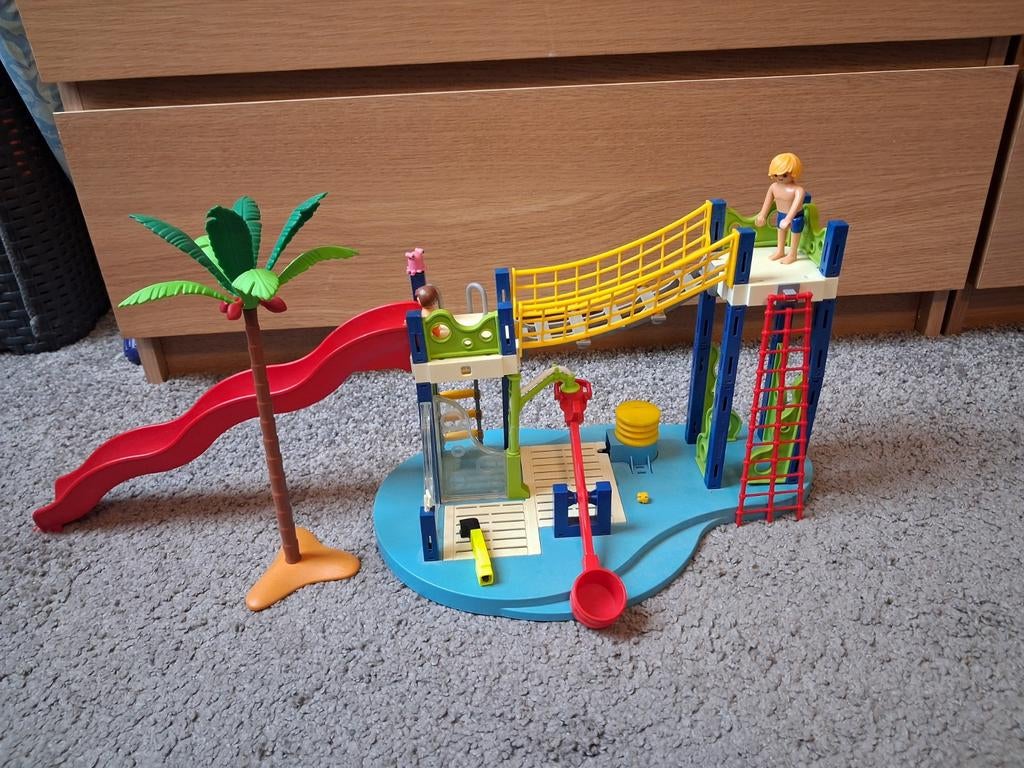 Playmobil waterspeeltuin 6670, Kinderen en Baby's, Speelgoed | Playmobil, Ophalen of Verzenden, Zo goed als nieuw, Complete set