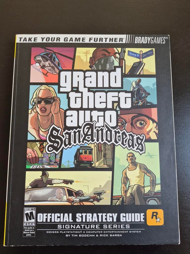 GTA San Andreas Strategie Gids, Ophalen of Verzenden, Zo goed als nieuw